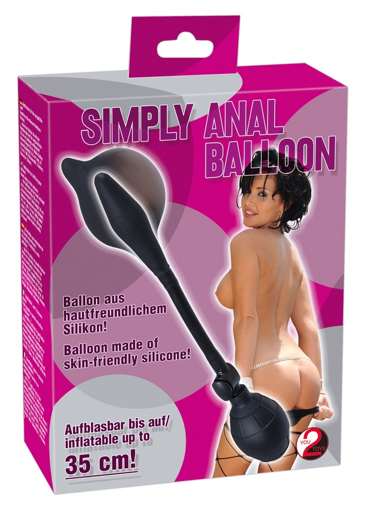 You2Toys Simply Anal Balloon pripučiamas analinis žaislas
