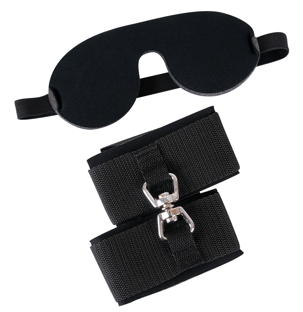 Bad Kitty Blindfold/Handcuffs akių kaukė ir Sekso antrankiai porai &ndash; nuotrauka 3