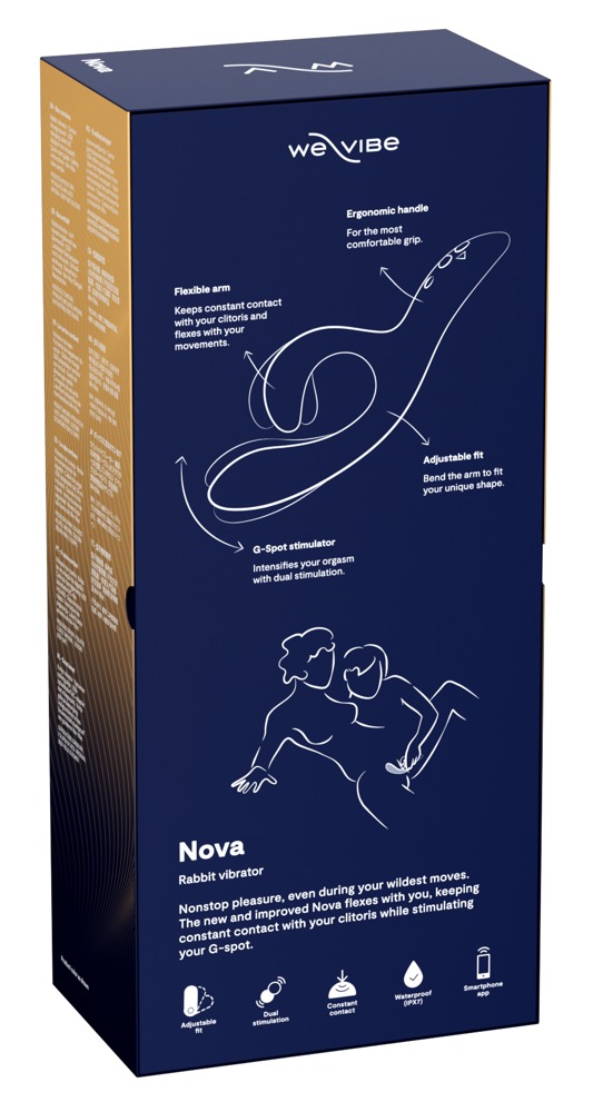 We Vibe Nova 2 by We-Vibe Midnight Blu G ta&scaron;ko vibratorius &ndash; nuotrauka 10