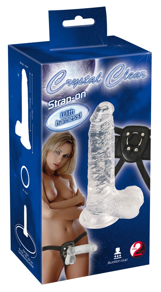Excellent Power cc Strap-on with harness Strap-on dildo