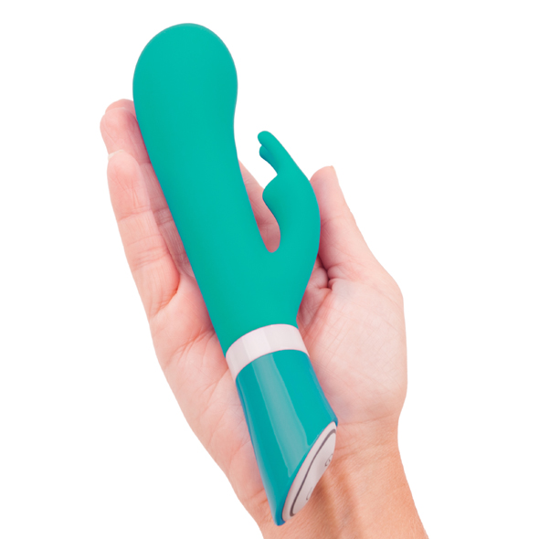 B Swish - bwild Deluxe Bunny Rabbit Vibrator Jade vibratorius ki&scaron;kutis &ndash; nuotrauka 6