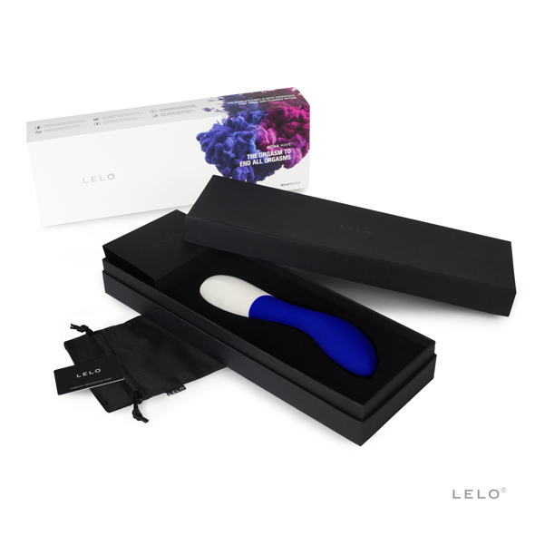 Lelo - Mona Wave Vibrator Midnight Blue G ta&scaron;ko vibratorius &ndash; nuotrauka 3