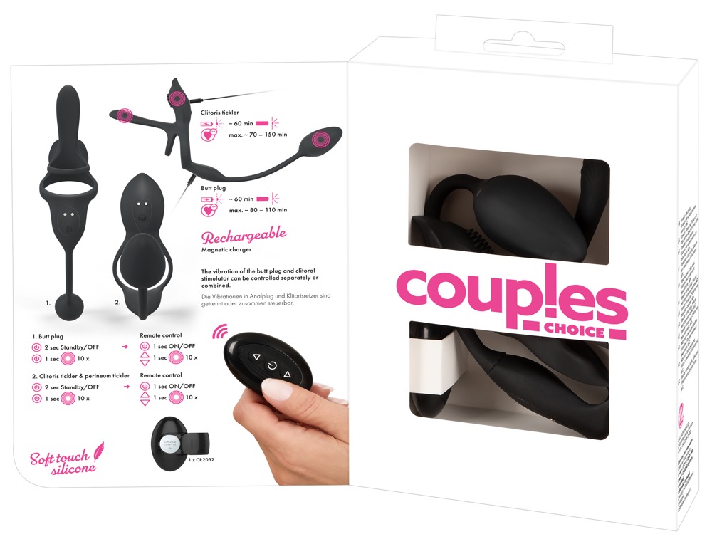 Couples Choice rc Multi Functi vibratorius poroms &ndash; nuotrauka 13