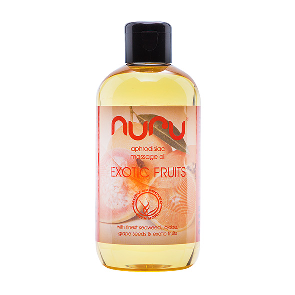 Nuru - Massage Oil Exotic Fruits 250 ml masažo aliejus