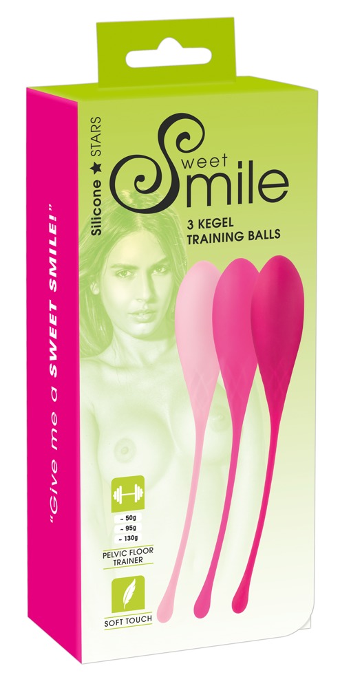 Libimed Sweet Smile Kegel Training Bal Vaginalinis kamuoliukas - rutuliukai