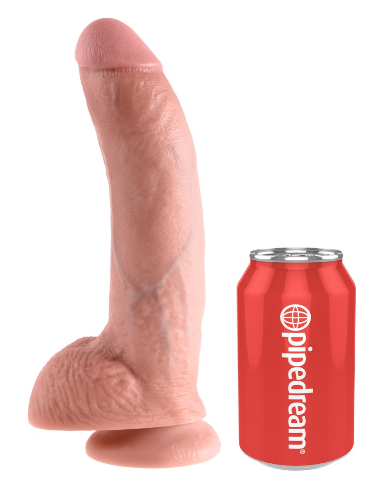King Cock kc 9" Cock with Balls Light realisti&scaron;kas dildo &ndash; nuotrauka 2