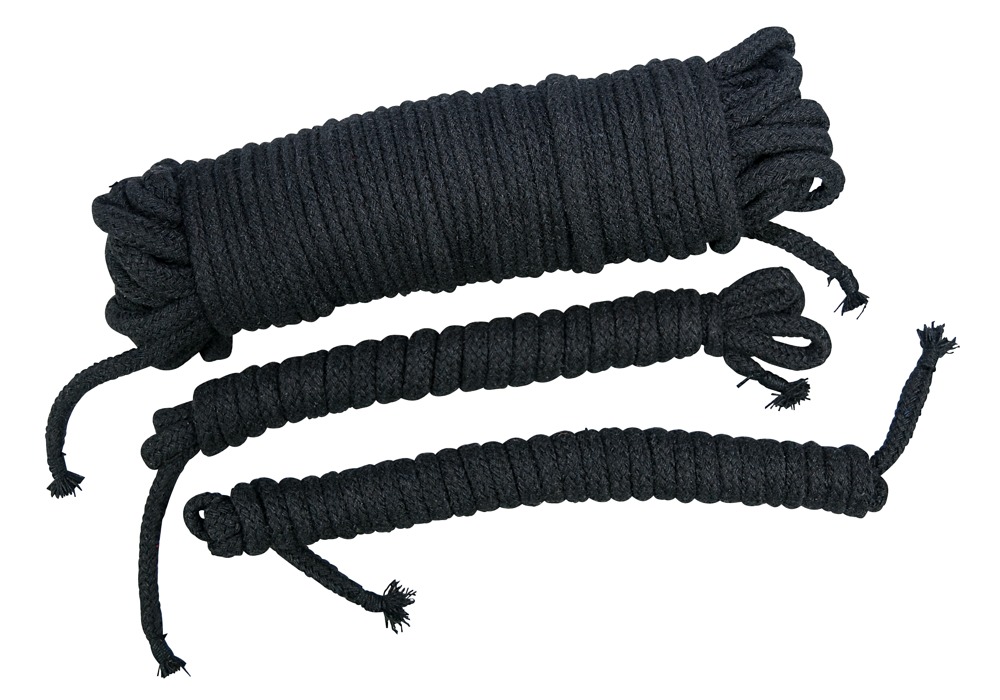 Bad Kitty Bondage Ropes black suvaržymo virvė &ndash; nuotrauka 2