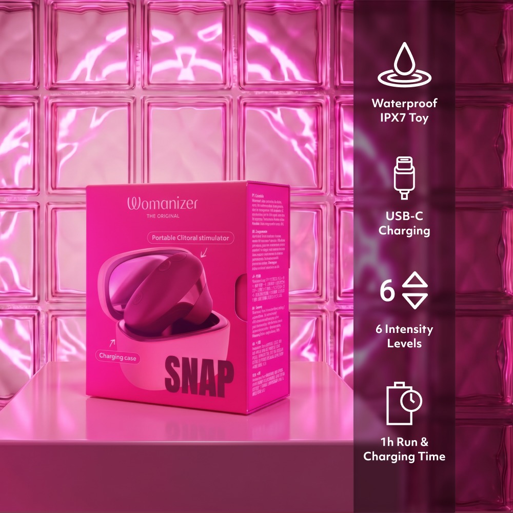 Womanizer Snap Crushed Berry Vibratorius &ndash; nuotrauka 15