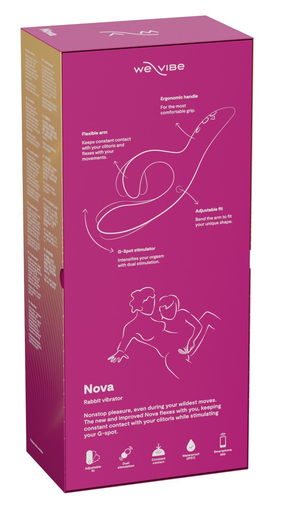 We Vibe Nova 2 by We-Vibe Fuchsia G ta&scaron;ko vibratorius &ndash; nuotrauka 14