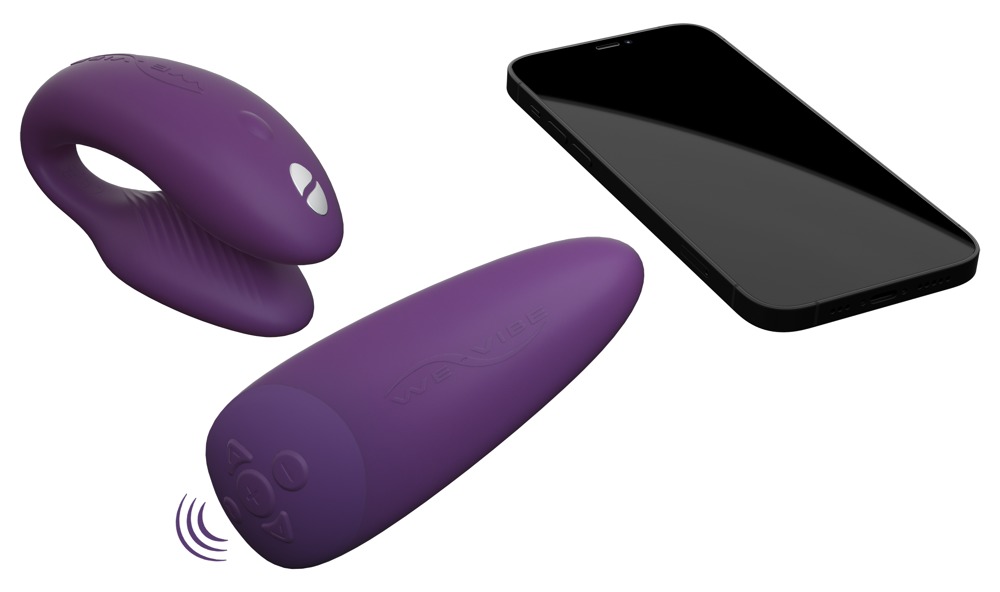 Chorus by We-Vibe Purple vibratorius poroms &ndash; nuotrauka 10