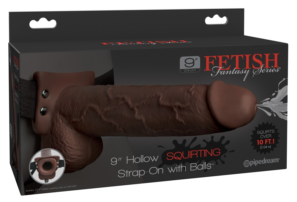 Fetish Fantasy Series ff 9 Hollow Squirting Strap-On Strap-on dildo