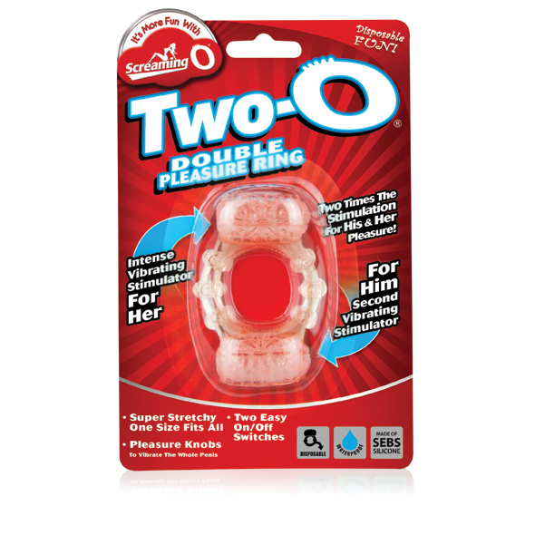 The Screaming O - The Two-O vibruojantis penio žiedas su elementais &ndash; nuotrauka 5