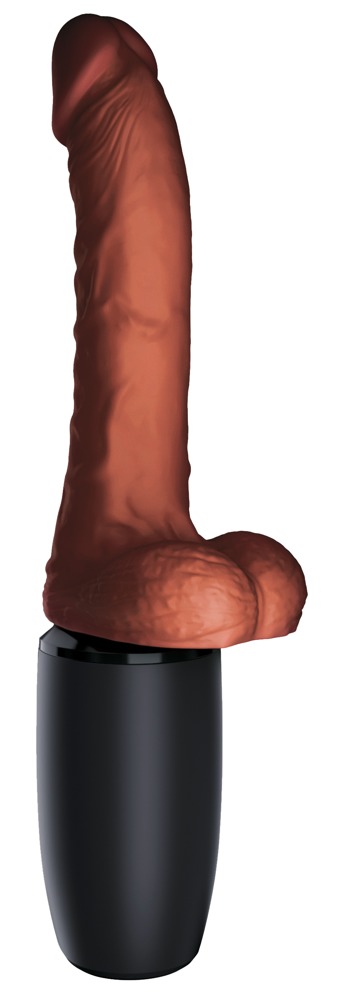 King Cock Plus kcp 7.5 Thrusting w balls Brow tikrovi&scaron;kas vibratorius &ndash; nuotrauka 2