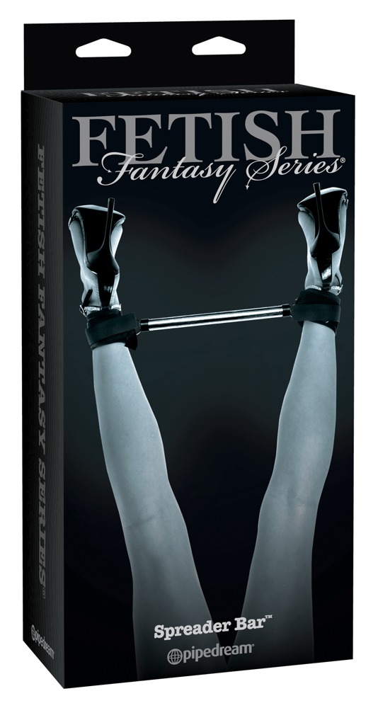 Fetish Fantasy Series Limited Edition ffsle Spreader Bar Black/Silve suvaržymo sistema