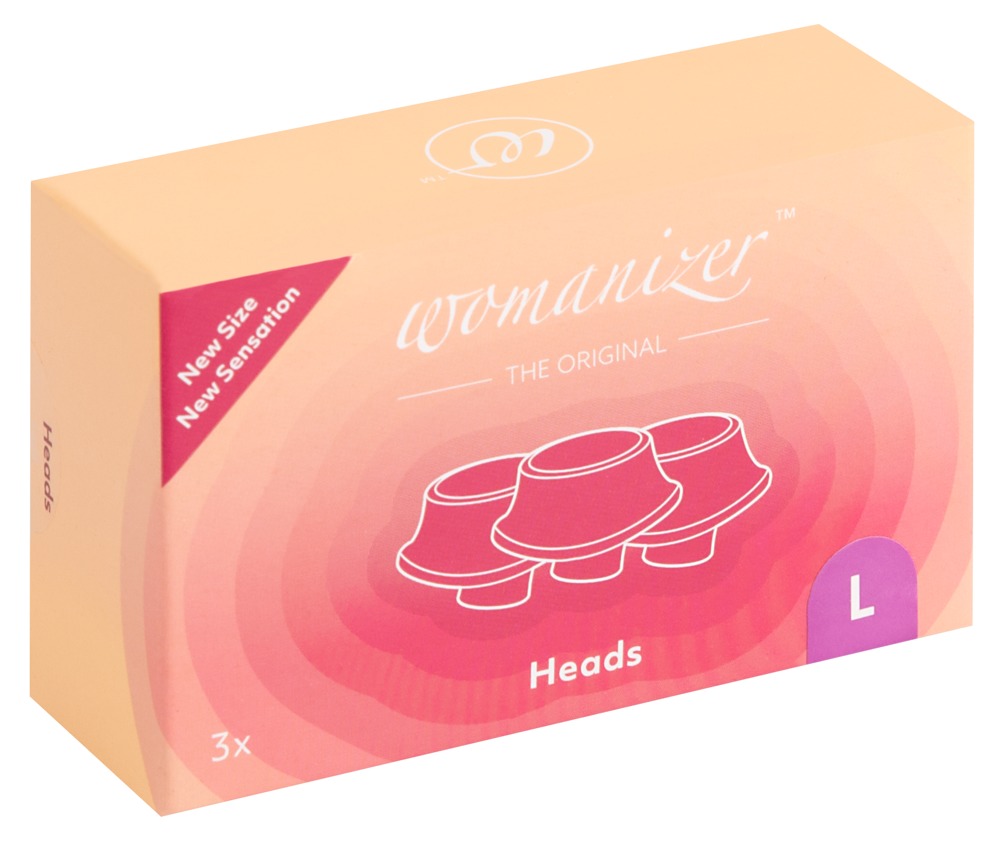 Womanizer W-Heads 3x Purple L Sekso žaislo priedas