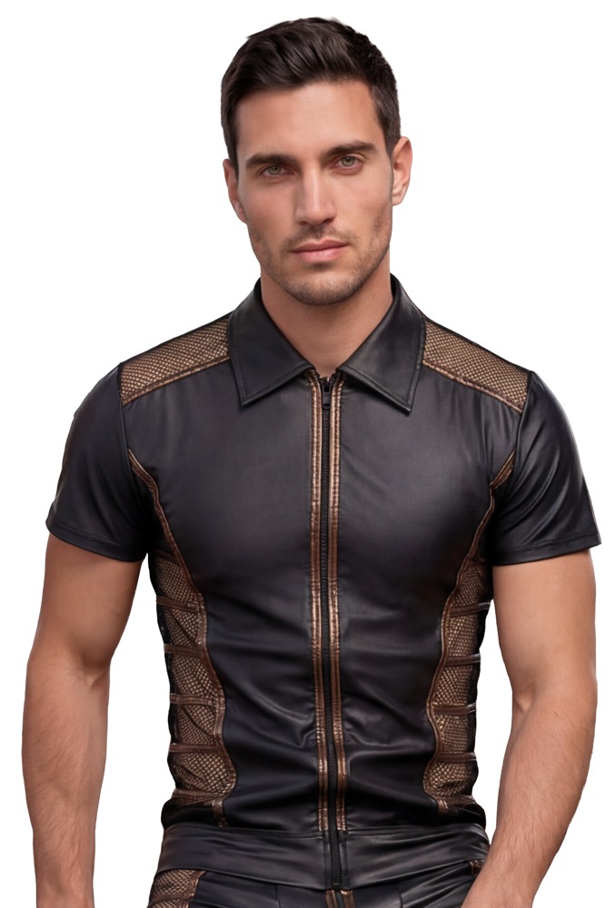 Nek Men's Net Shirt 2XL seksualūs vyri&scaron;ki mar&scaron;kinėliai &ndash; nuotrauka 2