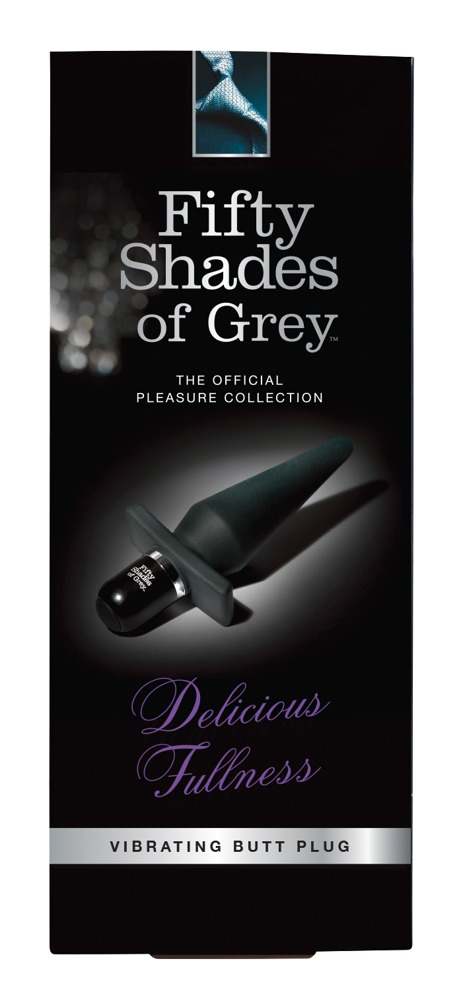 Fifty Shades of Grey Delicious Fullness Vibruojantis analinis dildo