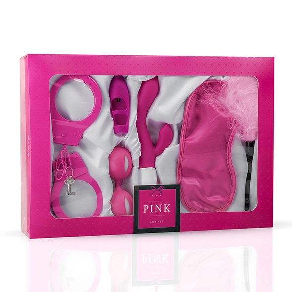 Loveboxxx - I Love Pink Gift Box vibratorių rinkinys