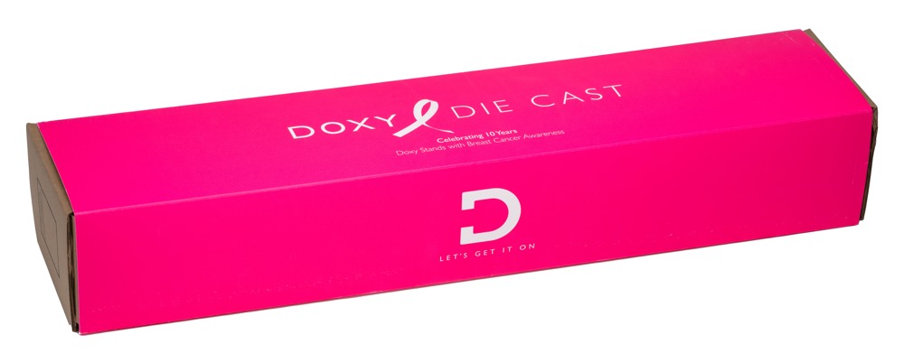 Doxy Die Cast Hot Pink vibruojantis masažuoklis
