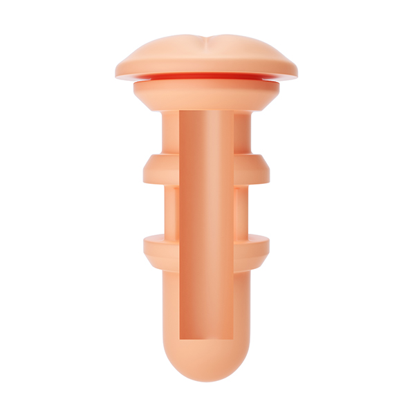 Autoblow - A.I. Silicone Anus Sleeve White analinis masturbatorius &ndash; nuotrauka 2