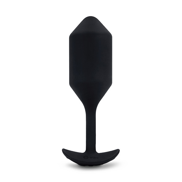 B-Vibe - Vibrating Snug Plug 4 (XL) Black Analinis kaištis