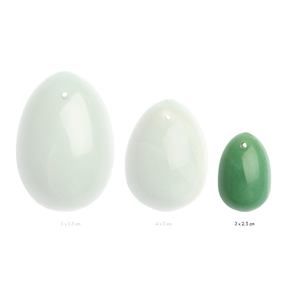 La Gemmes - Yoni Egg Jade (S) Vaginalinis kamuoliukas - rutuliukai