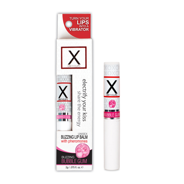 Sensuva - X On The Lips Bubblegum Stimuliuojantis lūpų balzamas