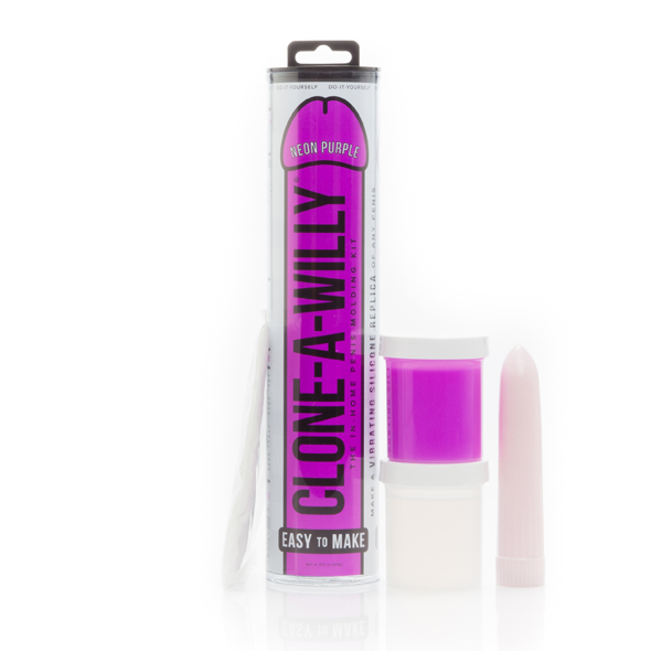 Clone-A-Willy - Kit Neon Purple klonavimo rinkinys &ndash; nuotrauka 3