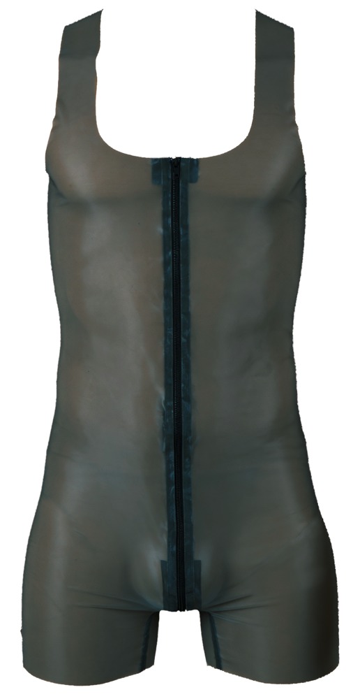 Late X Men's Latex Body Smoky 2XL vyri&scaron;ka lateksinė apranga &ndash; nuotrauka 6