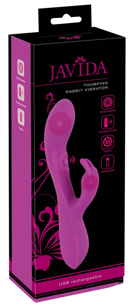 Javida Thumping Rabbit Vibrato G taško vibratorius