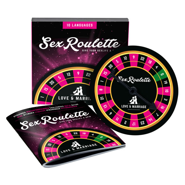 Tease & Please Sex Roulette Love & Marriage (NL-DE-EN-FR-ES-IT-PL-RU-SE-NO) Erotinis stalo žaidimas