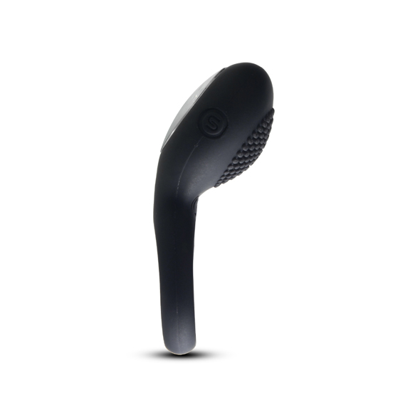 Svakom - Tyler Vibrating Ring Black Pakraunamas vibruojantis penio žiedas &ndash; nuotrauka 4