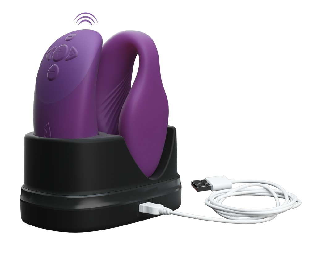 Chorus by We-Vibe Purple vibratorius poroms &ndash; nuotrauka 9