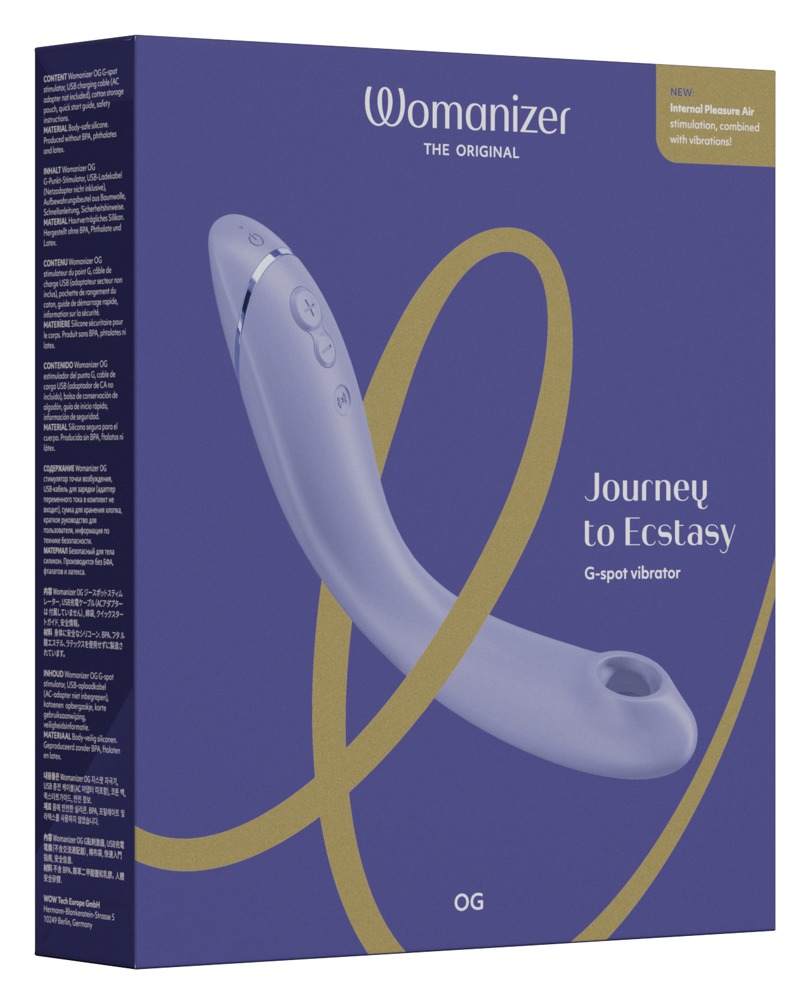 Womanizer og Lilac klitorinis vibratorius