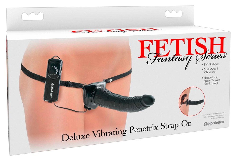 Fetish Fantasy ffs Deluxe Vibrating Penetrix Strap-on dildo