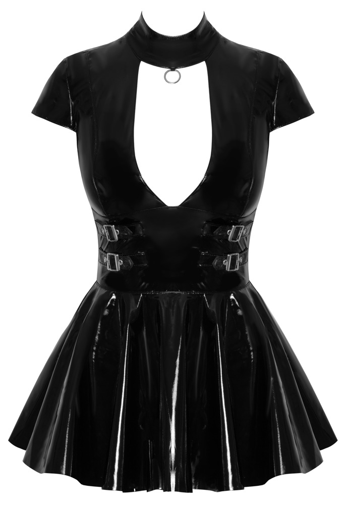 Black Level Vinyl Dress Ring L Seksuali lateksinė apranga &ndash; nuotrauka 8