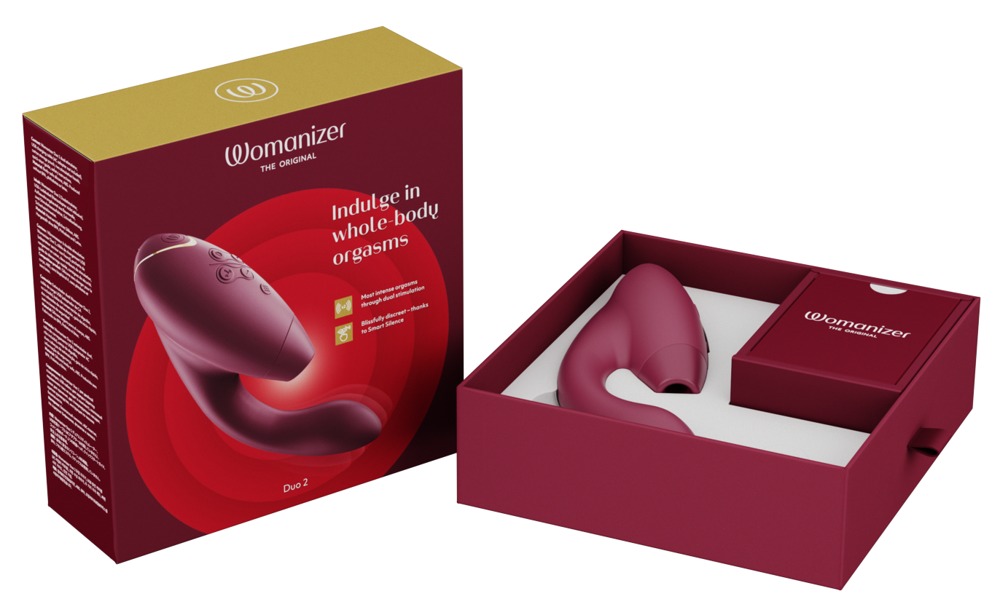 Womanizer Duo 2 Bordeaux Vibratorius &ndash; nuotrauka 14