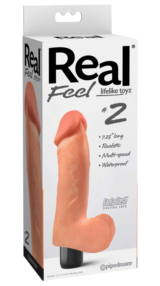 Real Feel No.2 Light tikroviškas vibratorius