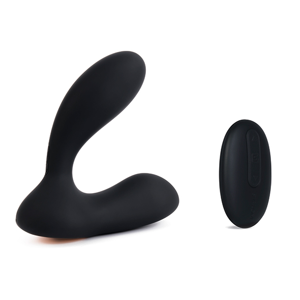 Svakom - Vick Powerful Plug Remote Controlled Vibrator Black Analinis žaislas &ndash; nuotrauka 4