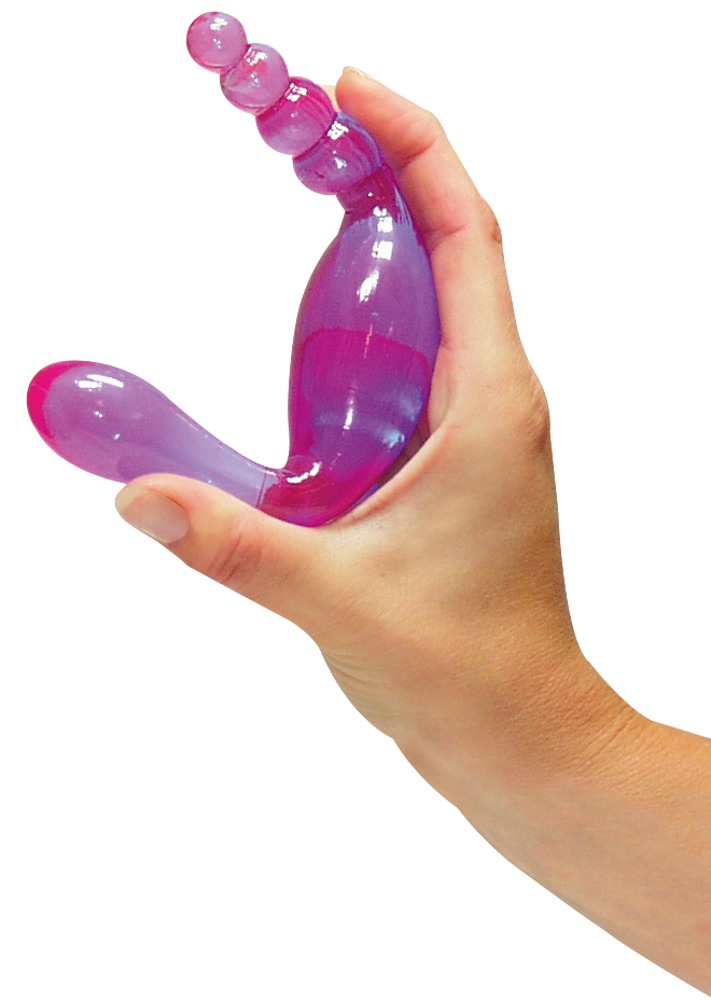 You2Toys Galaxia Lavender dvigubas dildo &ndash; nuotrauka 3