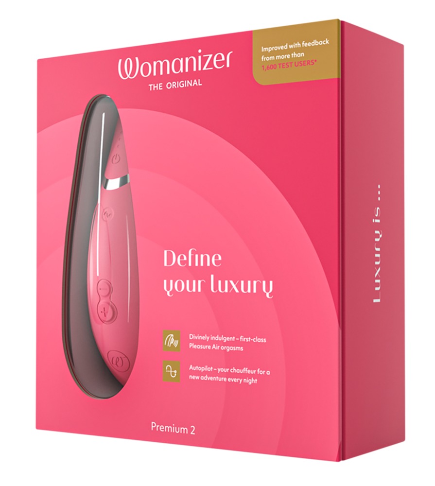 Womanizer Premium 2 Raspberry Vibratorius