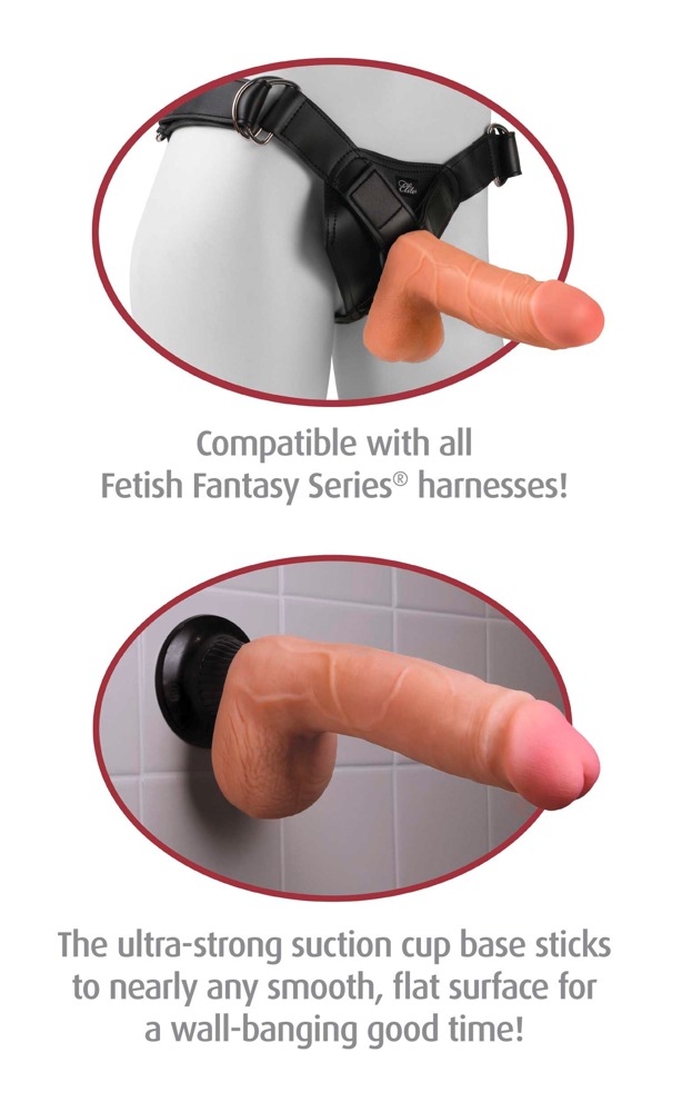 Real Feel Deluxe No. 1 Light tikrovi&scaron;kas vibratorius &ndash; nuotrauka 5