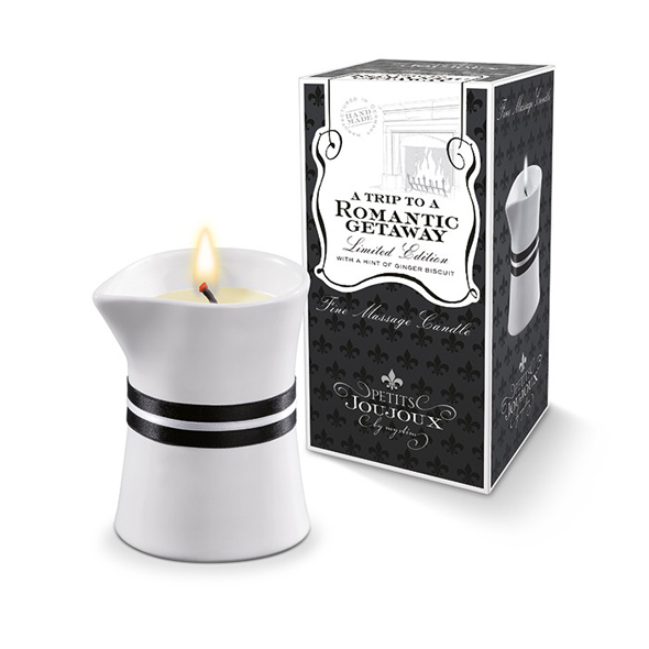 Petits Joujoux - Massage Candle Rom. Getaway 120 gram masažo žvakė