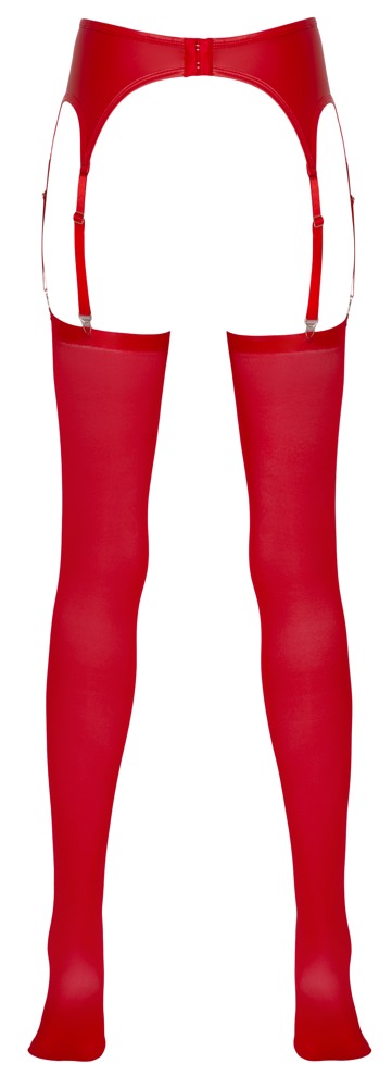 Cottelli lingerie Suspender Belt red L/XL Seksuali liemenėlė &ndash; nuotrauka 9