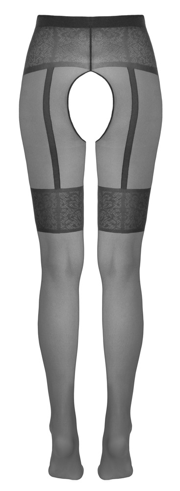 Cottelli legwear Crotchless Tights 2 Prisegamos kojinės &ndash; nuotrauka 8