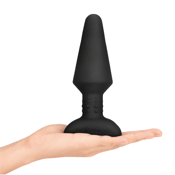 B-Vibe - Rimming Remote Control Plug xl Black Analinis kai&scaron;tis &ndash; nuotrauka 6