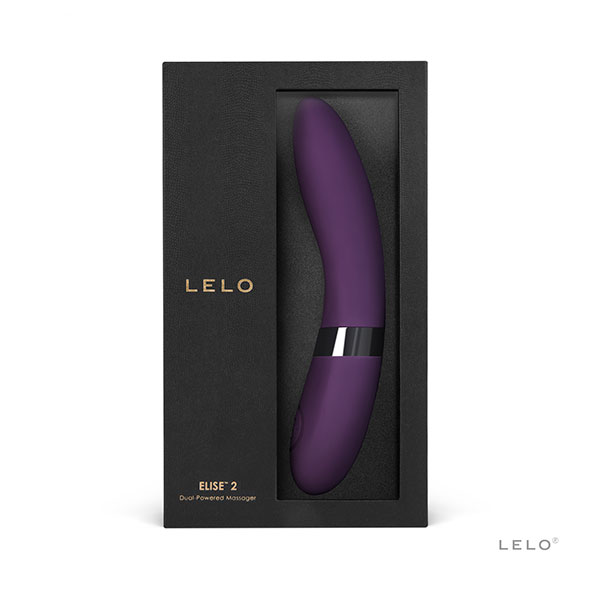 Lelo - Elise 2 Vibrator Plum Klasikinis vibratorius &ndash; nuotrauka 2
