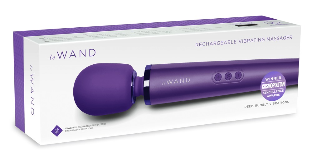 Le Wand Purple vibruojantis masažuoklis