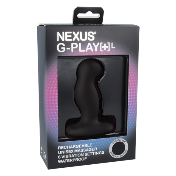 Nexus - G-Play Plus Large Black Prostatos masažuoklis &ndash; nuotrauka 2