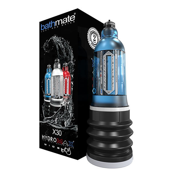 Bathmate - HydroMax7 Penis Pump Wide Boy Blue penio didinimo priemonė &ndash; nuotrauka 4